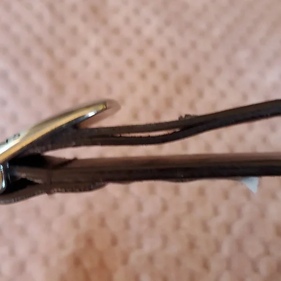 NY Jeans Leather Belt - Picture 3 of 6